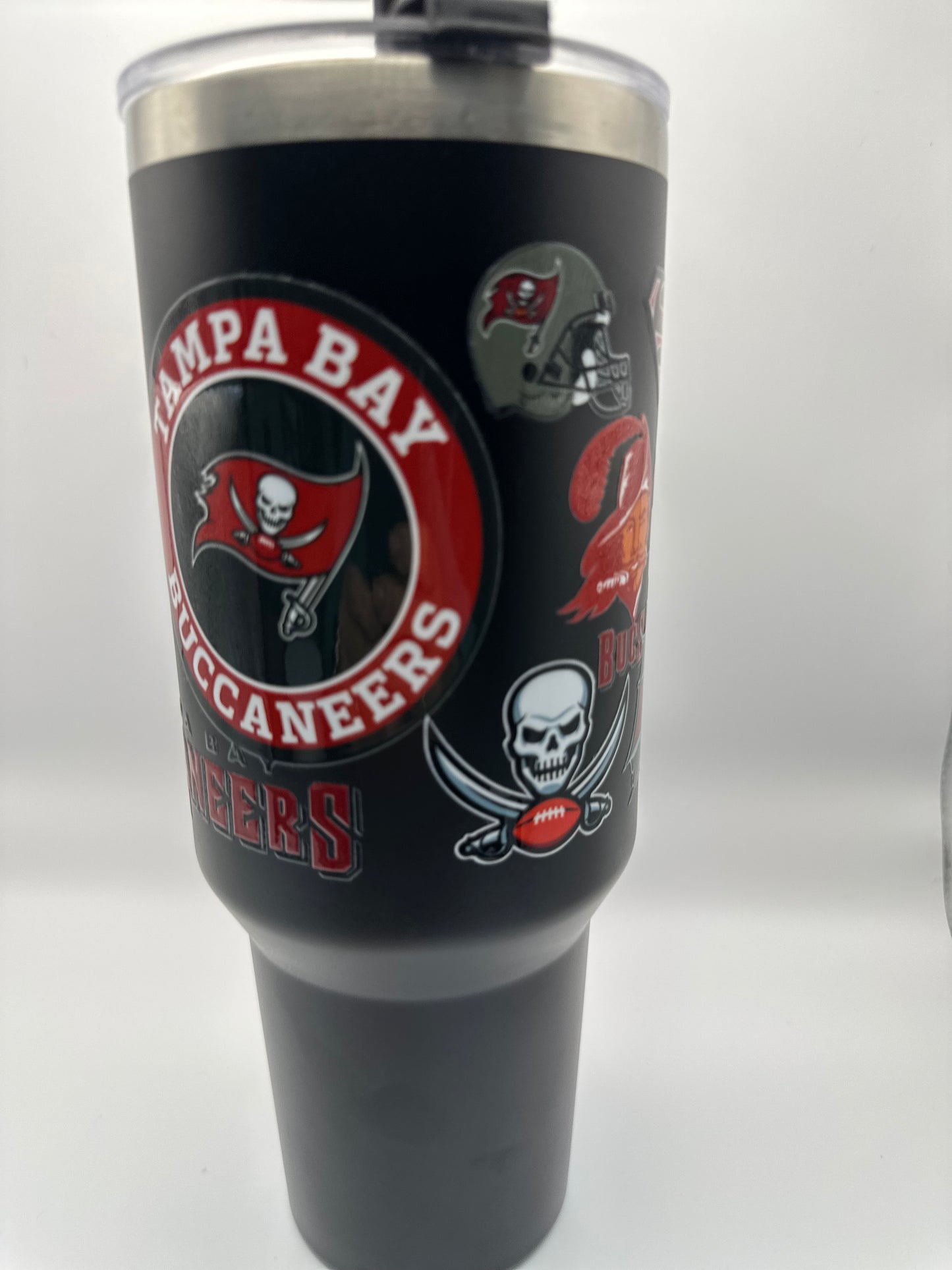 Customized Buccaneers 40oz stainless steel tumbler