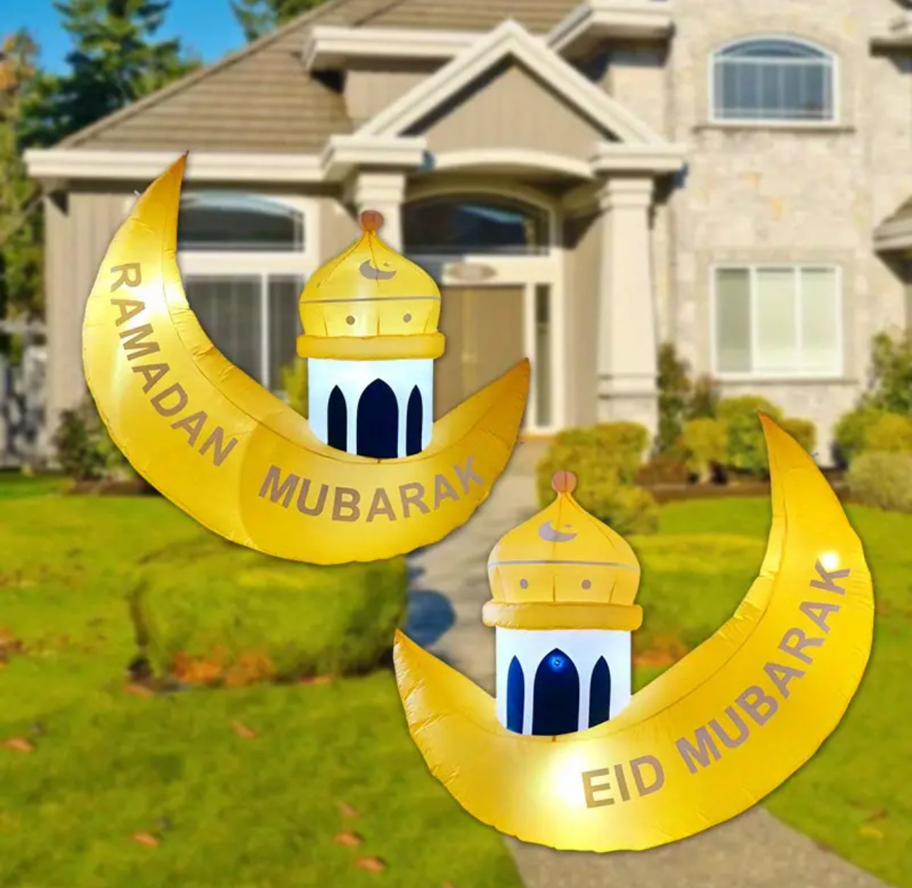 Islam Crescent Moon Ramadan
Inflatable Decoration Eid Courtyard
Inflatable Mosque with Led