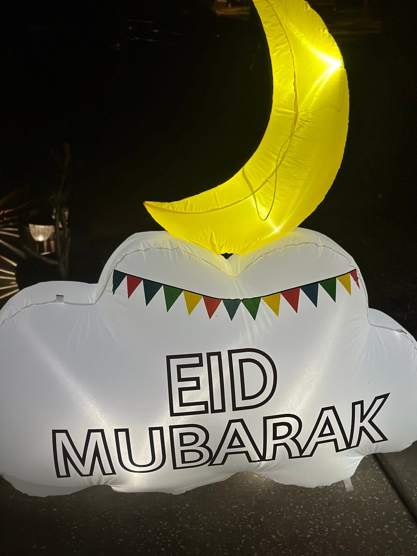 Reversible Crescent Ramadan & Eid Inflatable