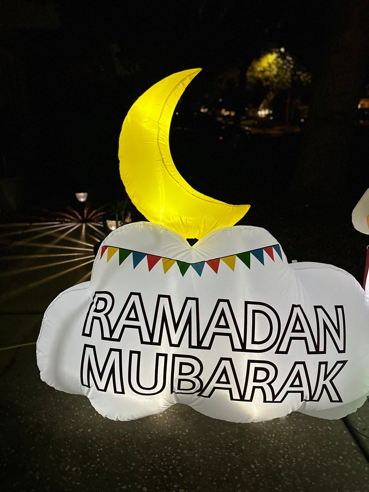 Reversible Crescent Ramadan & Eid Inflatable